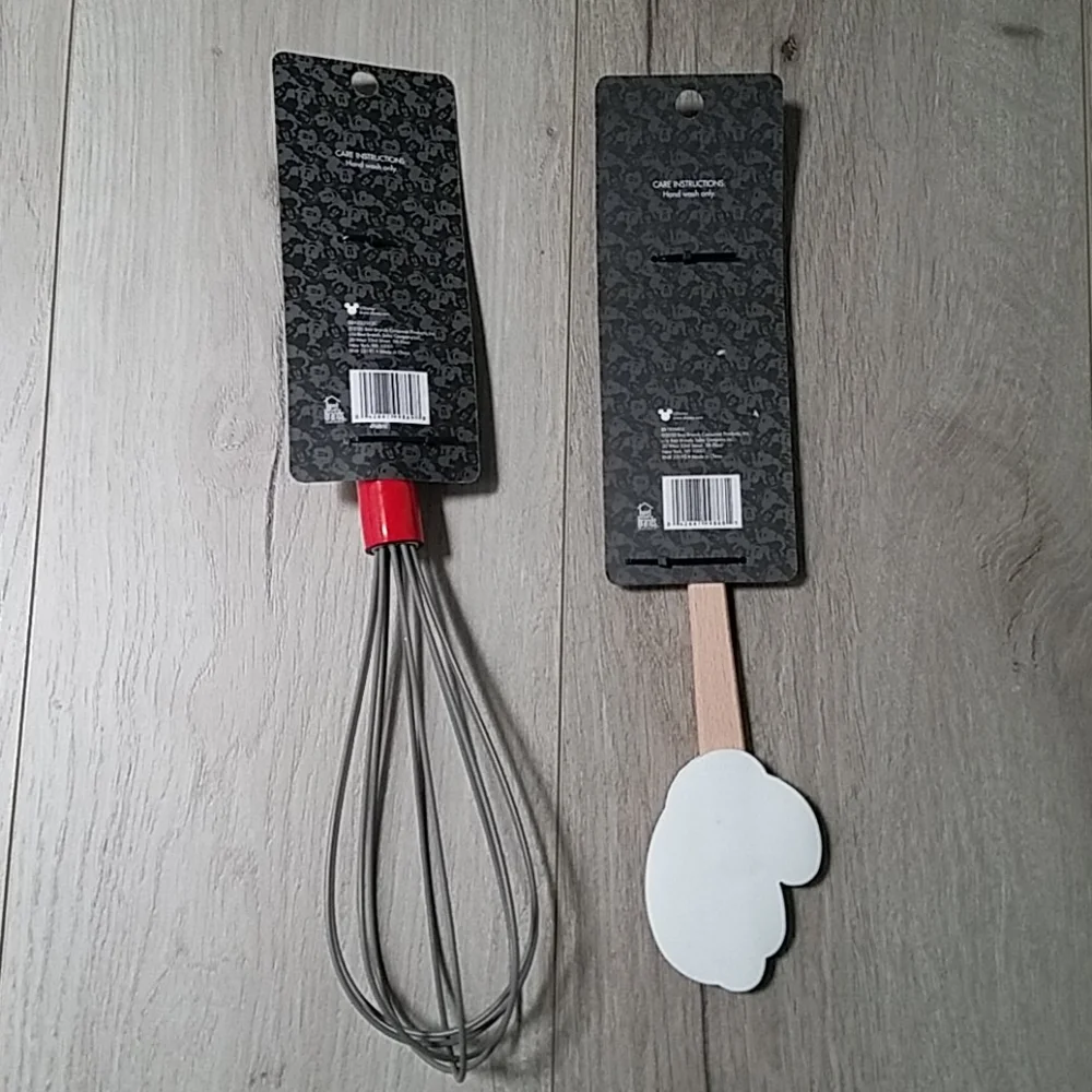 Disney Mickey Mouse Silicone Whisk and Spatula Set